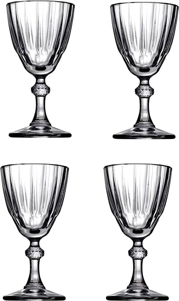 Glass "Pasabahce Diamond" 4 pcs
