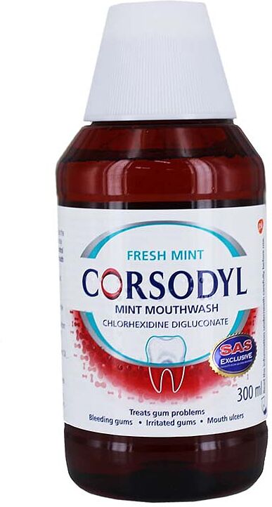 Ополаскиватель для полости рта "Corsodyl" 300мл