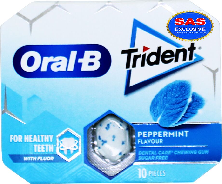 Մաստակ «Trident Oral-B» 17գ Անանուխ կծու