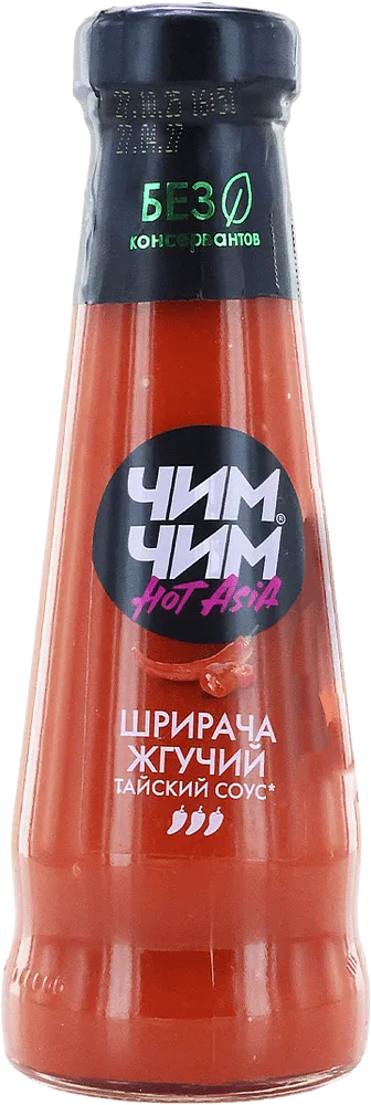 Hot sriracha sauce "Chim Chim Hot Asia" 205g