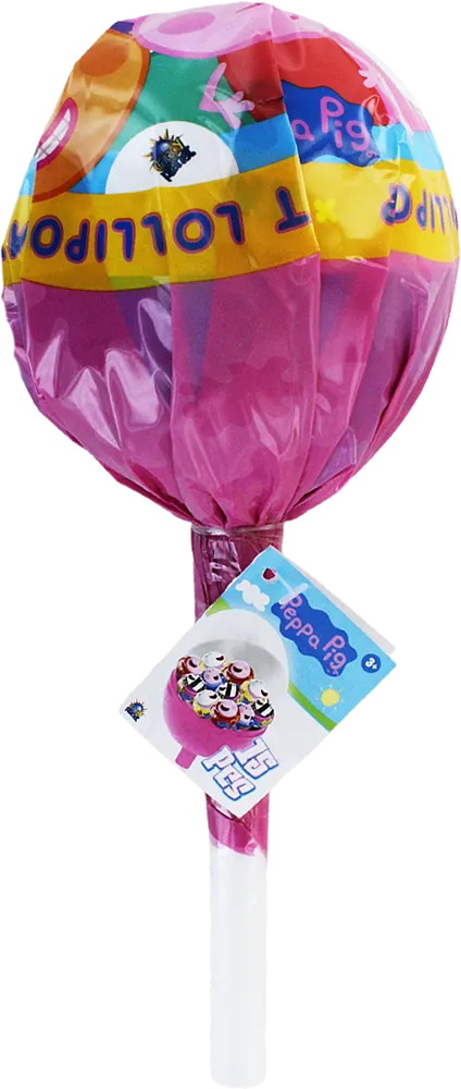 Карамель леденцовая со вкусом фруктовых "Peppa Pig" 120г
