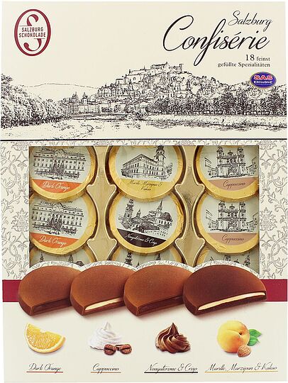 Շոկոլադե կոնֆետների հավաքածու «Salzburg Confiserie» 360գ