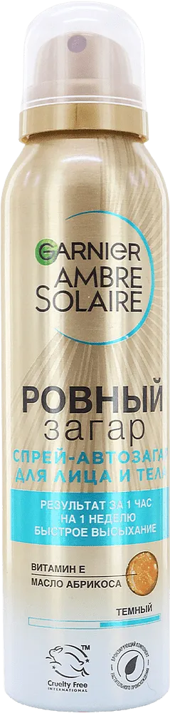 Tanning spray "Garnier Ambre Solaire" 150ml