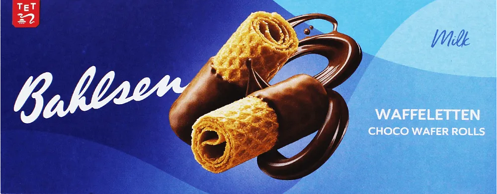 Wafer rolls with chocolate ''Bahlsen Waffeletten'' 100g