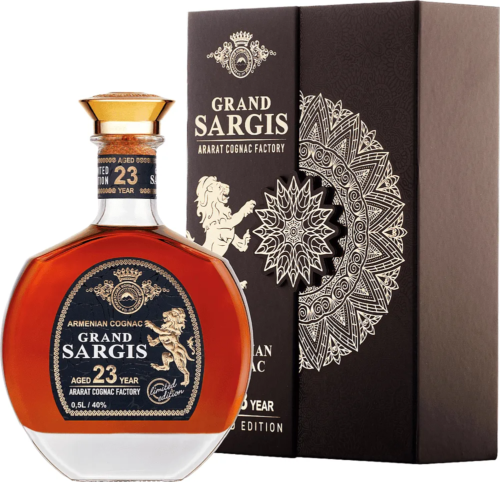 Cognac "Grand Sargis 23*" 0.5l
