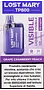 Electric pods with grape, cranberry & peach flavor "Lost Mary" 800 puffs
