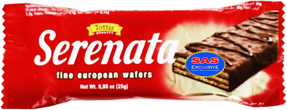 Waffer with cocoa cream "Tottis Serenata" 25g