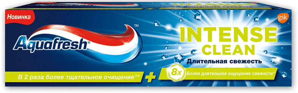 Зубная паста "Aquafresh Intense Clean" 75мл