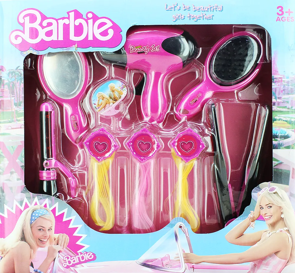 Hairdressing accessory set "Barbie"
