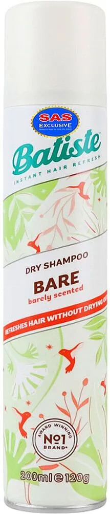 Չոր շամպուն «Batiste Bare  N1» 200մլ

