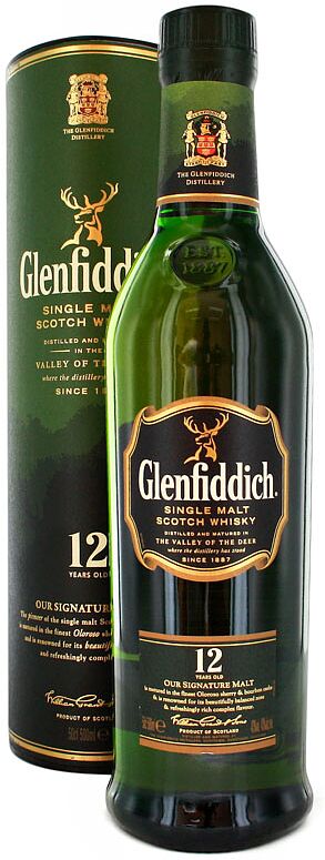 Վիսկի «Glenfiddich 12» 0.5լ  