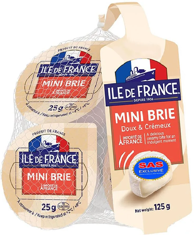 Brie cheese "Ile de France" 125g
