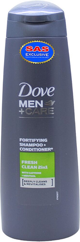 Շամպուն-կոնդիցիոներ «Dove Men+Care Fresh Clean» 250մլ