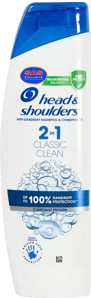 Shampoo-conditioner "Head & Shoulders 2 in 1" 225ml 