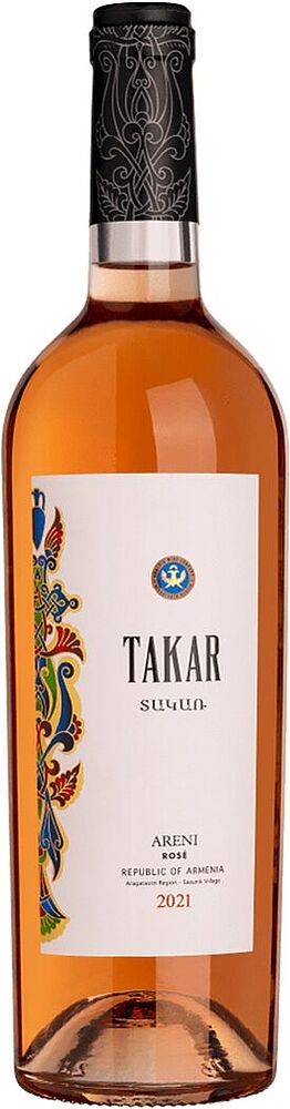 Rose wine "Takar Areni" 0.75l