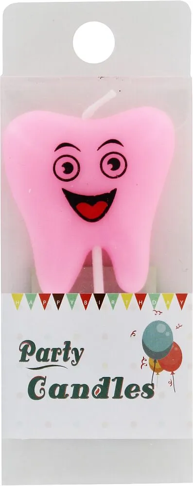 Party candle "Party Candles" 1 pcs
