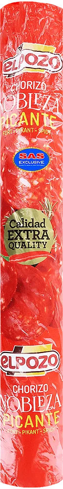 Hot chorizo sausage "Elpozo Chorizo Nobleza Picante" 