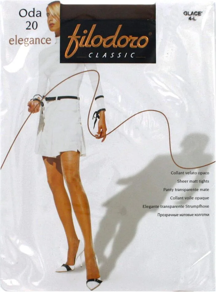 Колготки "Filodoro Elegance Oda 20 Den N4" Бронзовый