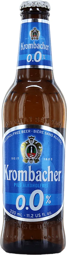 Beer "Krombacher 0%" 0.33l
