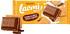 Шоколадная плитка с шоколадной начинкой и вафлей "Roshen Lacmi" 105г
