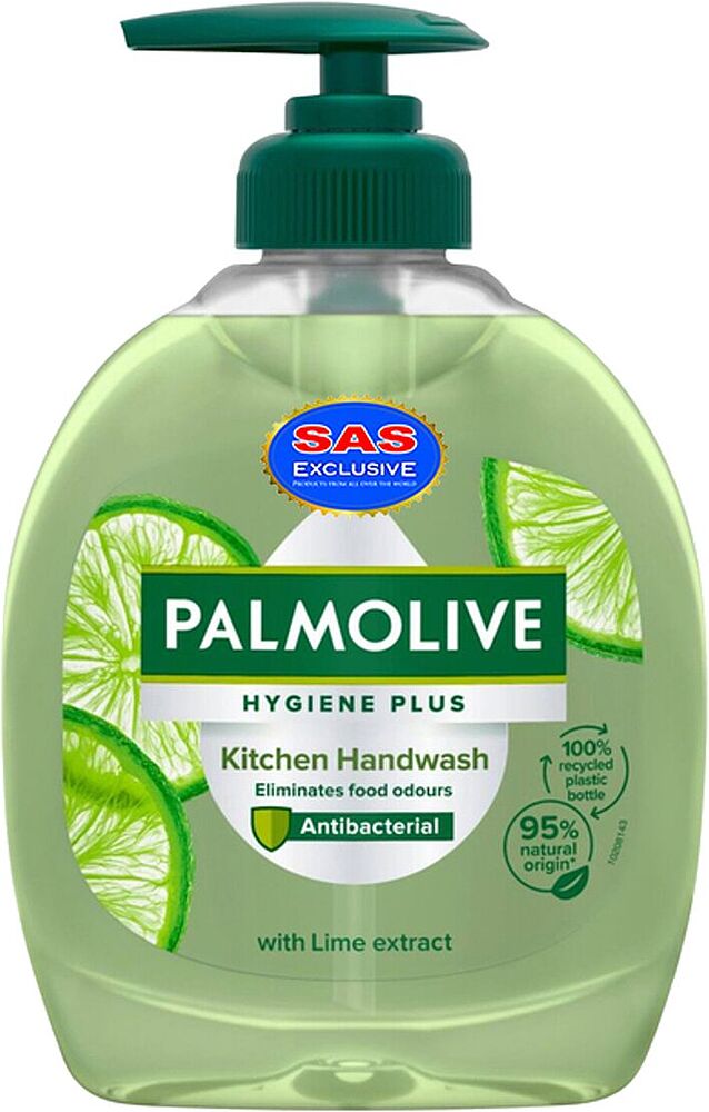Antibacterial liquid soap "Palmolive Hygiene Plus" 300ml
