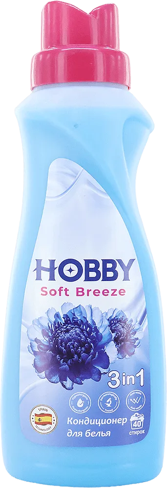 Laundry conditioner "Hobby 3 in 1 Soft Breeze" 1000ml
