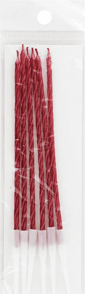 Birthday candle 6 pcs
