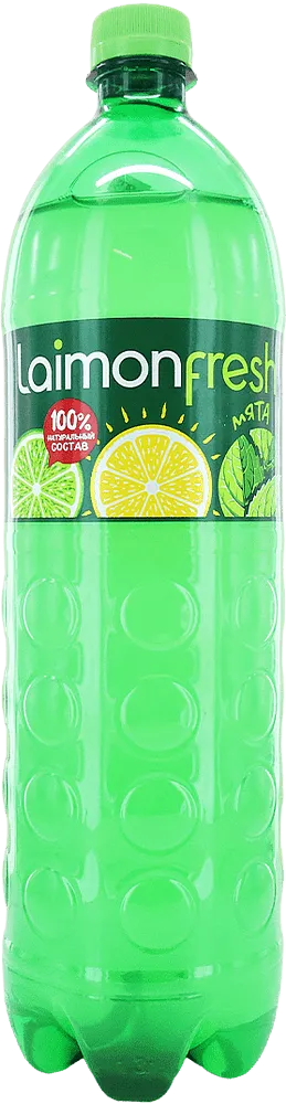Non-alcoholic lime, lemon & mint drink "Laimon Fresh" 1.3l 