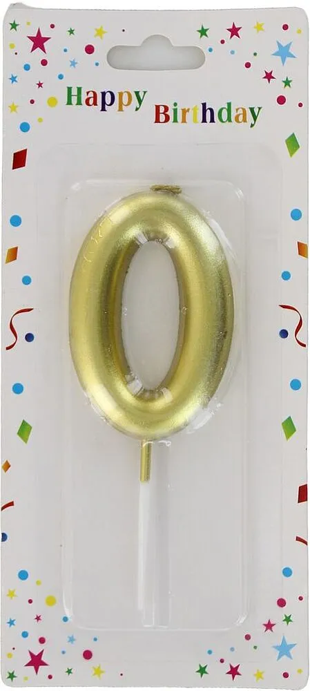 Birthday candle "Happy Birthday" N0
