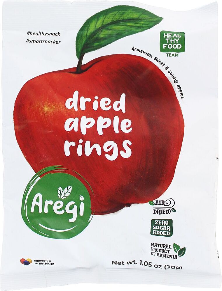 Chips "Aregi" 30g Apple
