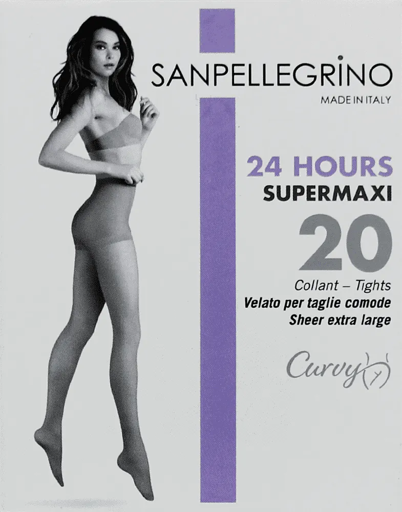Beige tights "Sanpellegrino  Supermaxi Daino 20 Den N6"
