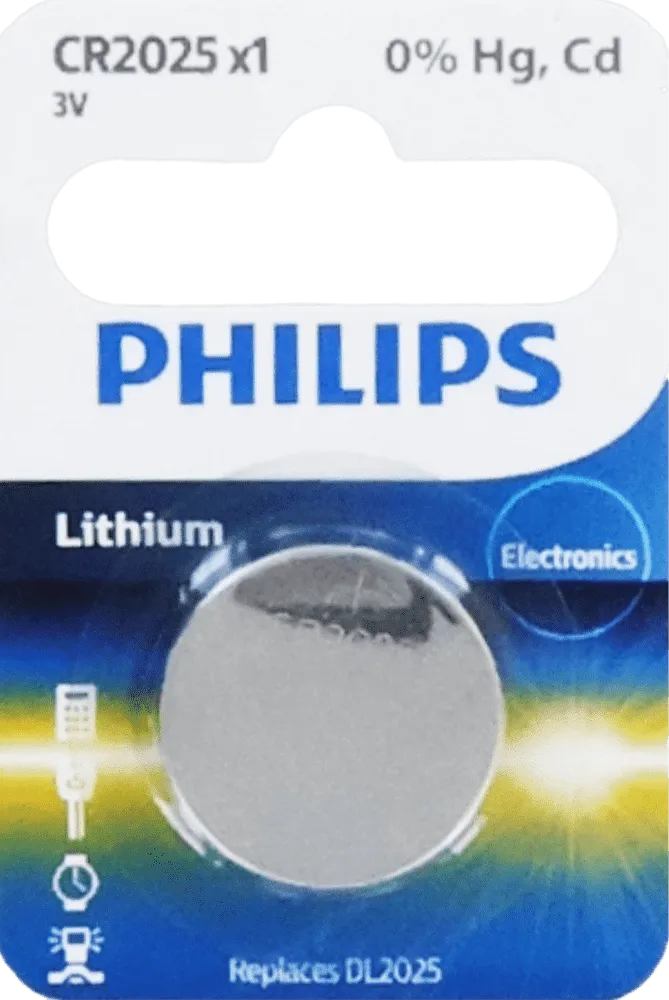 Lithium battery "Philips CR2025"

