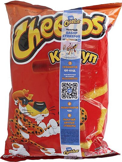 Չիպս կետչուպի «Cheetos» 85գ