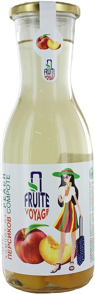 Compote "Fruit Voyage" 1l Peach
