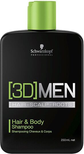 Շամպուն «Schwarzkopf Professional 3D Men» 250մլ