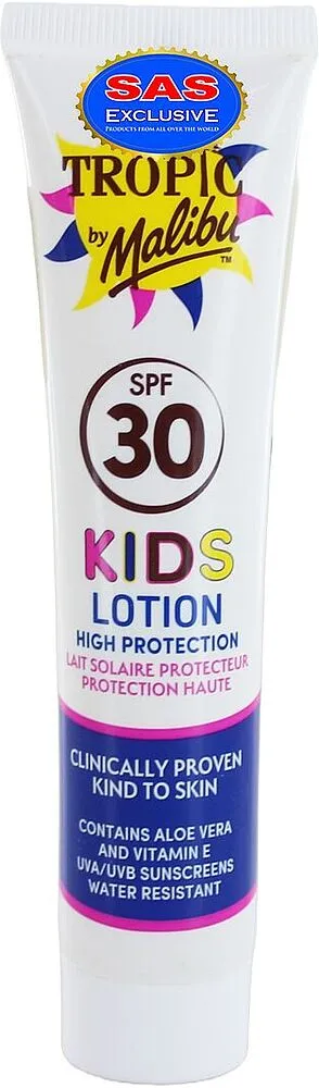 Sunscreen baby lotion "Tropic by Malibu 30 SPF" 40ml

