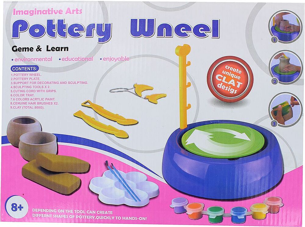 Toy "Pottery Wneel"