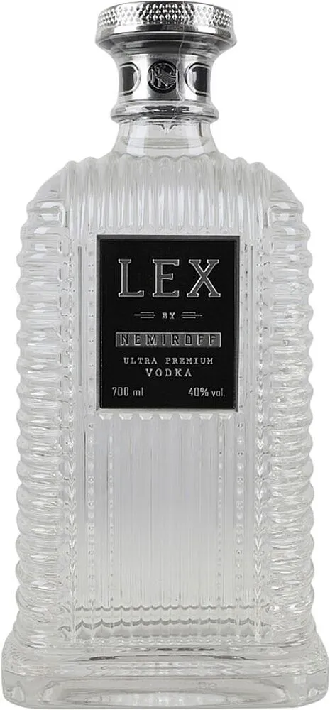 Vodka "Nemiroff LEX Ultra Premium" 0.7l
