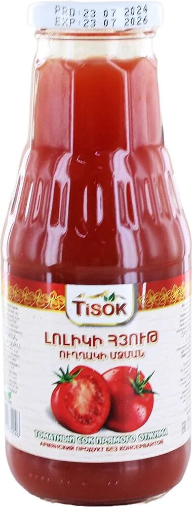 Tomato juice "Tisok" 310ml 
