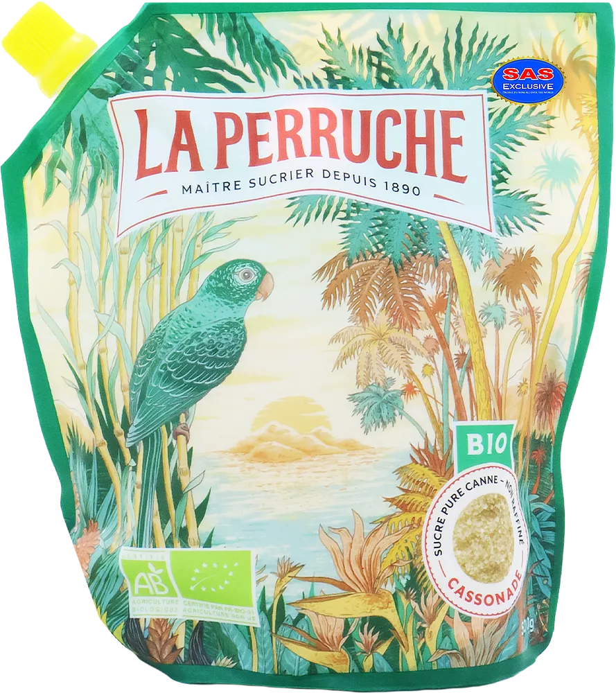 Cane sugar "La Perruche Bio" 500g
