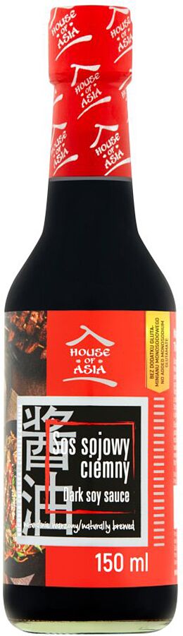 Soy sauce "House of Asia" 150ml dark