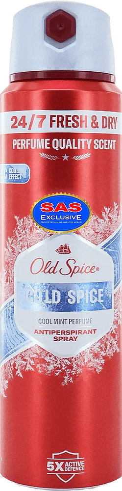 Հակաքրտինքային աէրոզոլային միջոց «Old Spice Cold Spice» 150մլ
