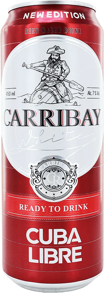 Пивной напиток "Carribay Cuba Libre" 450мл