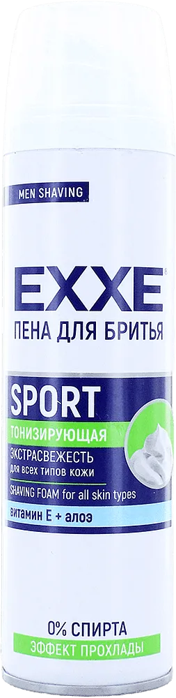 Shaving foam "Exxe Sport" 200ml