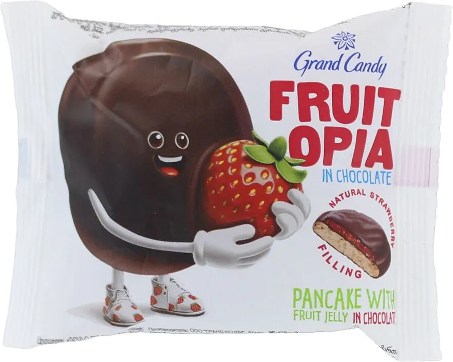 Pancake with iris filling "Grand Candy Joyco" 30g

