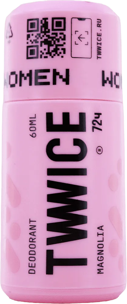 Antiperspirant roll-on "Twwice Magnolia" 60ml
