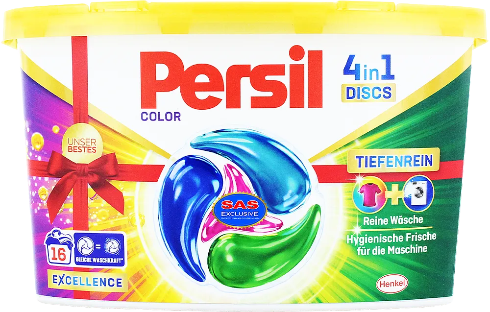 Color washing capsules "Persil Color 4 in 1" 16 pcs
