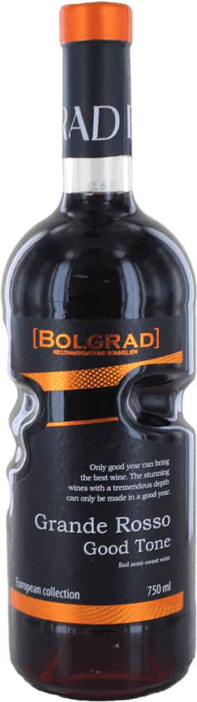 Red wine "Bolgrad Grande Rosso" 0.75l
