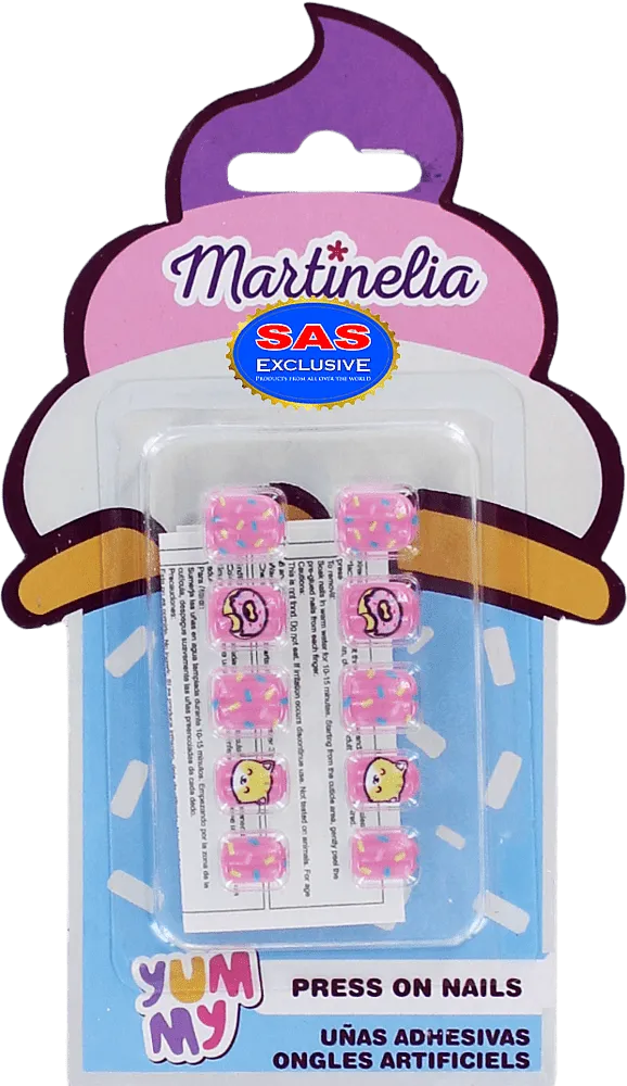 Kids press on nails "Martinelia" 