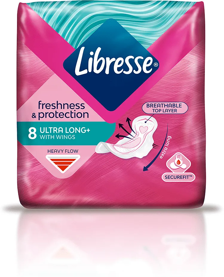Sanitary towels "Libresse Invisible Super" 8pcs